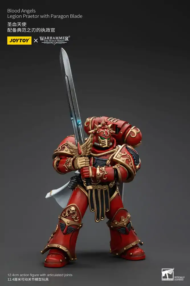 Warhammer The Horus Heresy Actionfigur 1/18 Blood Angels Legion Praetor with Paragon Blade 13 cm termékfotó