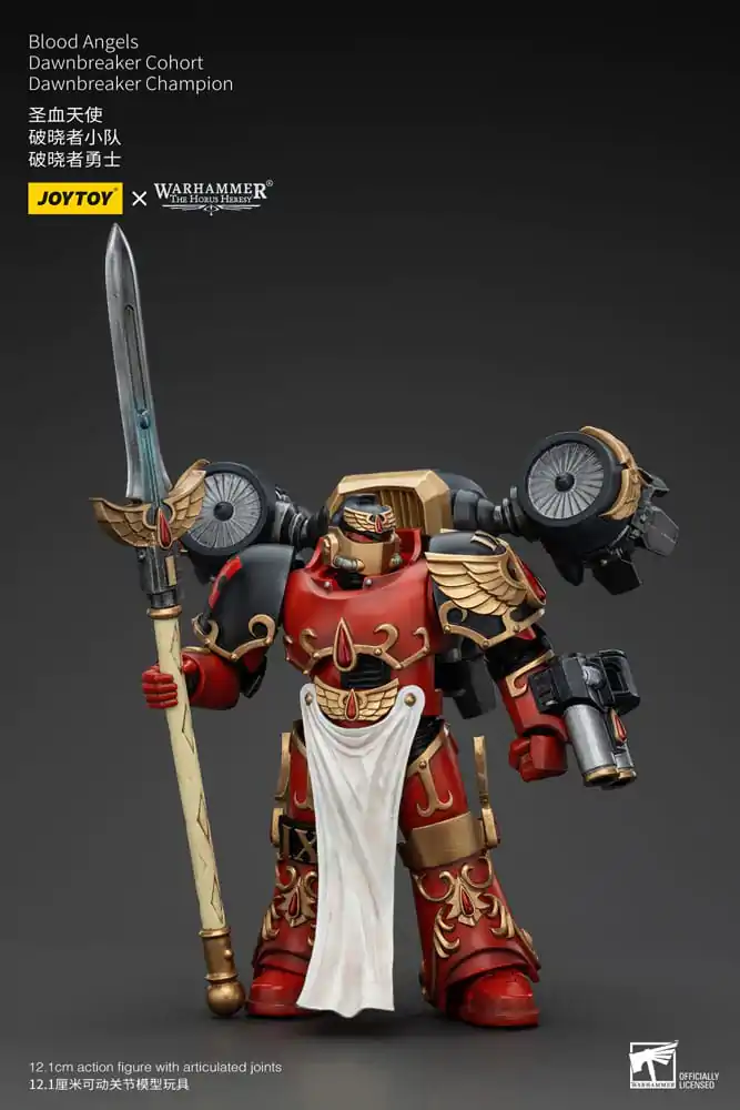 Warhammer The Horus Heresy Action Figur 1/18 Blood Angels Raldoron First Captain of the Blood Angels 13 cm termékfotó