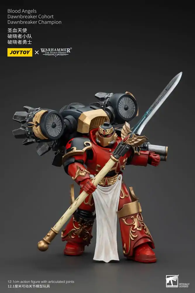 Warhammer The Horus Heresy Action Figur 1/18 Blood Angels Raldoron First Captain of the Blood Angels 13 cm termékfotó