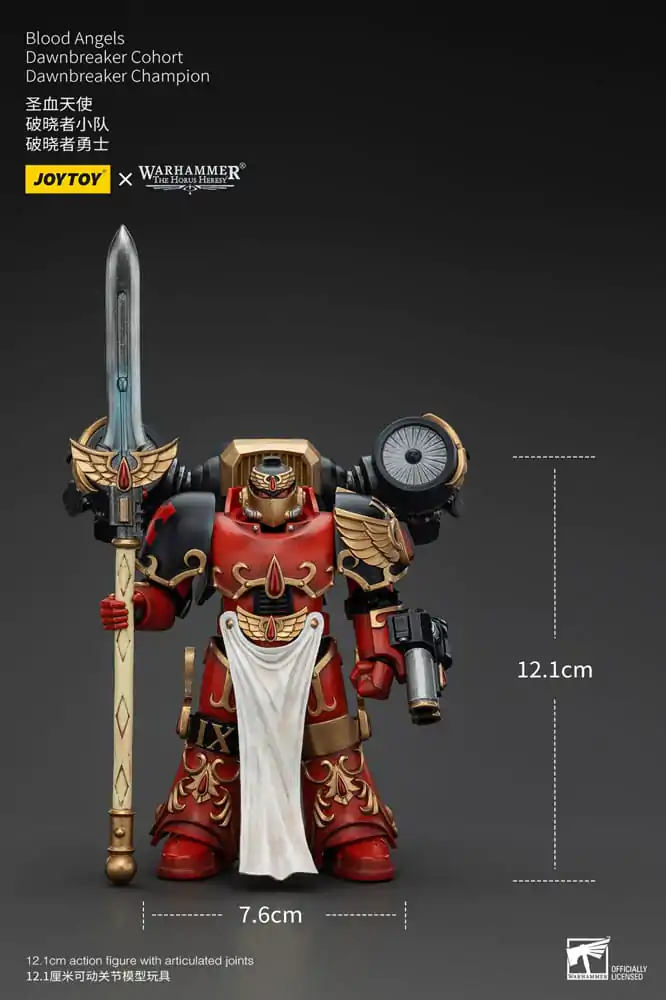 Warhammer The Horus Heresy Action Figur 1/18 Blood Angels Raldoron First Captain of the Blood Angels 13 cm termékfotó