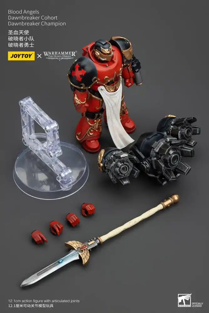 Warhammer The Horus Heresy Action Figur 1/18 Blood Angels Raldoron First Captain of the Blood Angels 13 cm termékfotó