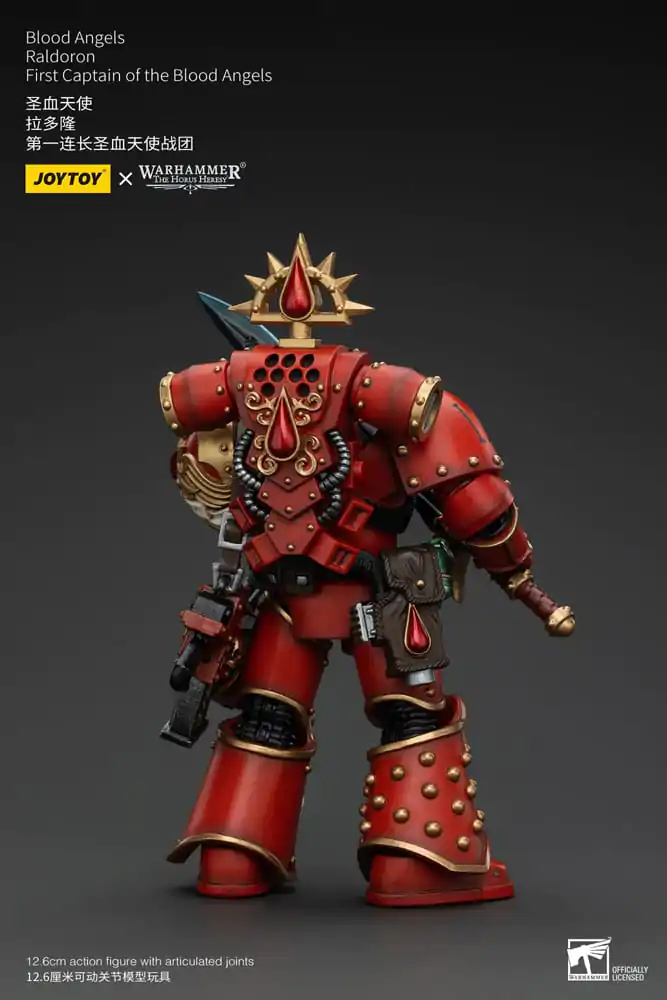 Warhammer The Horus Heresy Action Figur 1/18 Blood Angels Raldoron First Captain of the Blood Angels 13 cm Produktfoto