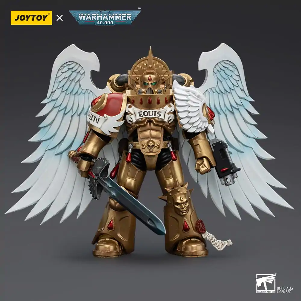 Warhammer 40,000 Actionfigur 1/18 Blood Angels Sanguinary Guard with Encarmine Sword 2 12 cm Produktfoto