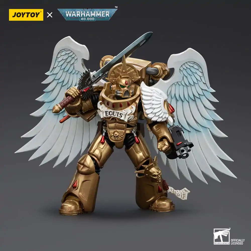 Warhammer 40,000 Actionfigur 1/18 Blood Angels Sanguinary Guard with Encarmine Sword 2 12 cm Produktfoto