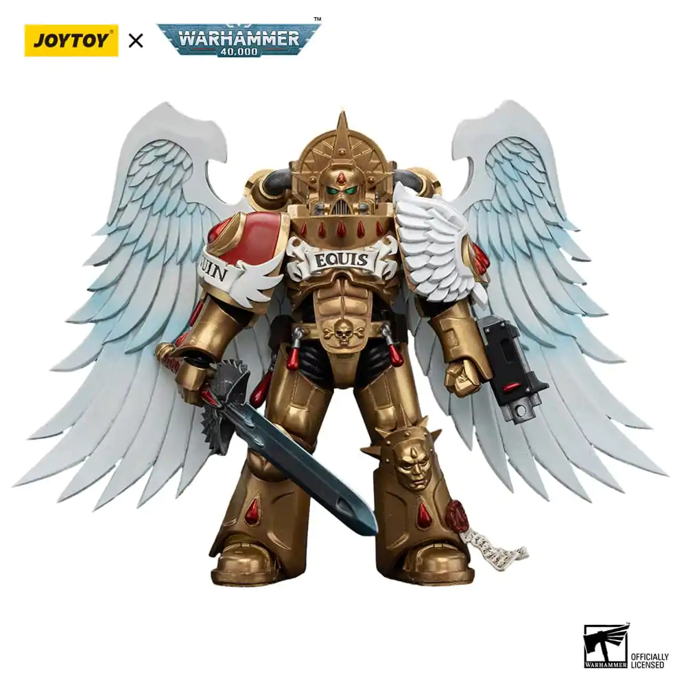 Warhammer 40,000 Actionfigur 1/18 Blood Angels Sanguinary Guard with Encarmine Sword 2 12 cm Produktfoto