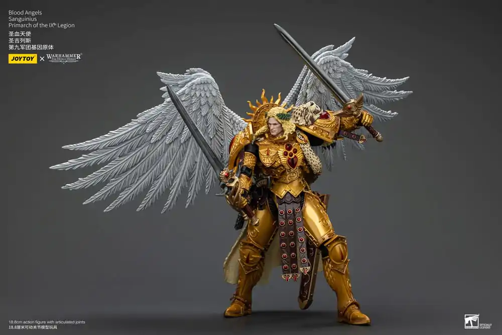 Warhammer The Horus Heresy Actionfigur 1/18 Blood Angels Sanguinius Primarch of the IXth Legion 19 cm termékfotó