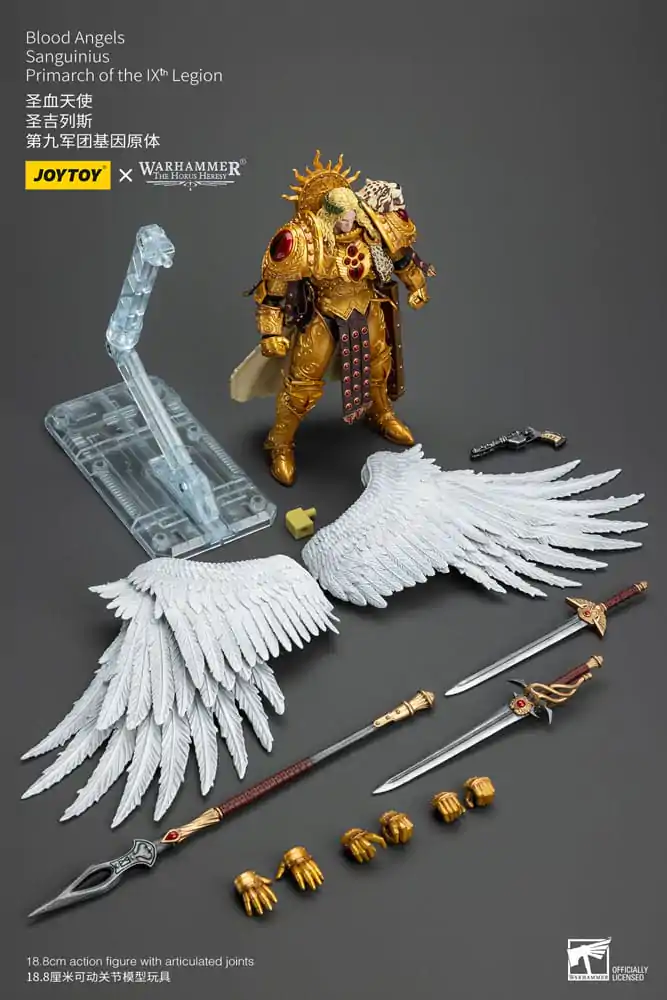 Warhammer The Horus Heresy Actionfigur 1/18 Blood Angels Sanguinius Primarch of the IXth Legion 19 cm termékfotó