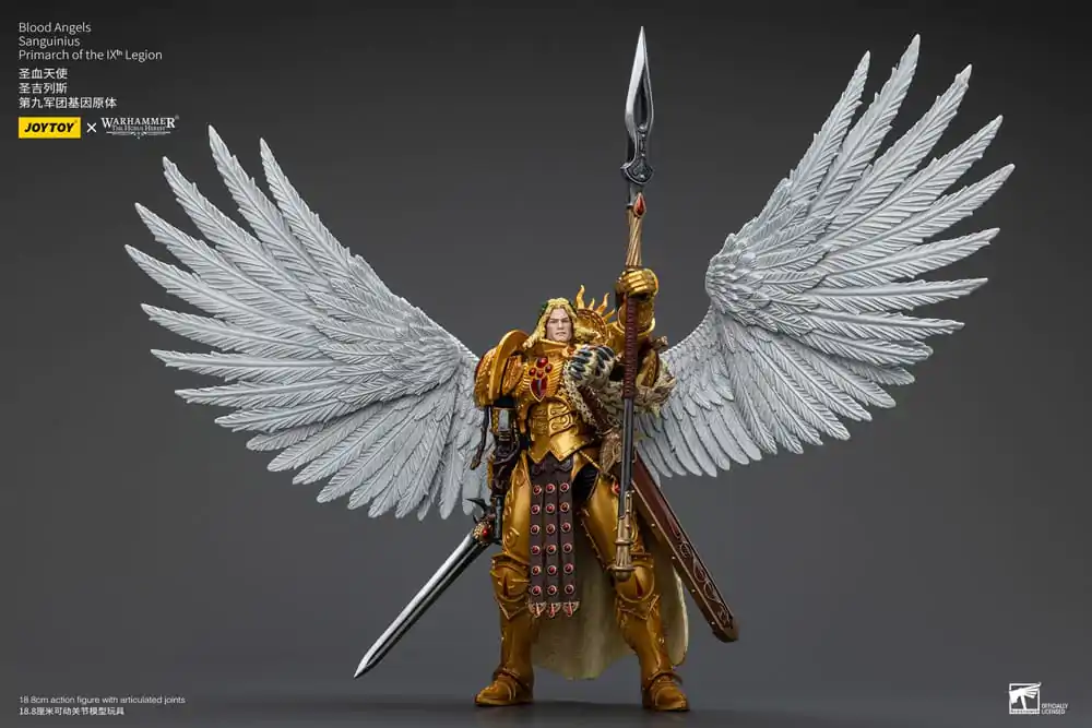 Warhammer The Horus Heresy Actionfigur 1/18 Blood Angels Sanguinius Primarch of the IXth Legion 19 cm termékfotó