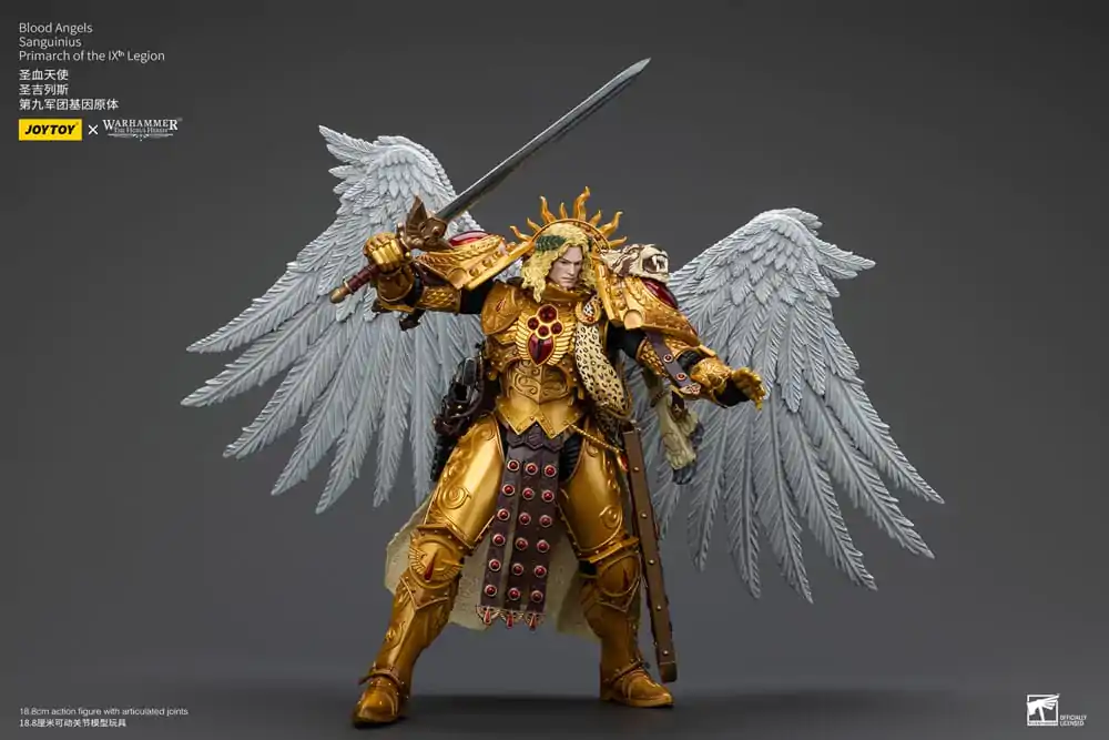 Warhammer The Horus Heresy Actionfigur 1/18 Blood Angels Sanguinius Primarch of the IXth Legion 19 cm termékfotó