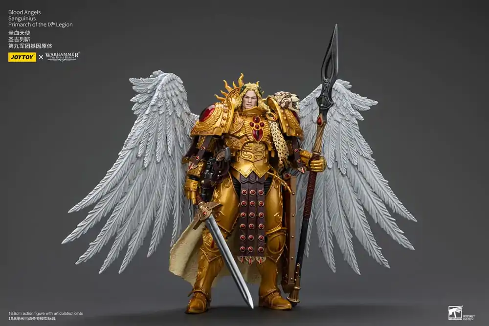 Warhammer The Horus Heresy Actionfigur 1/18 Blood Angels Sanguinius Primarch of the IXth Legion 19 cm termékfotó