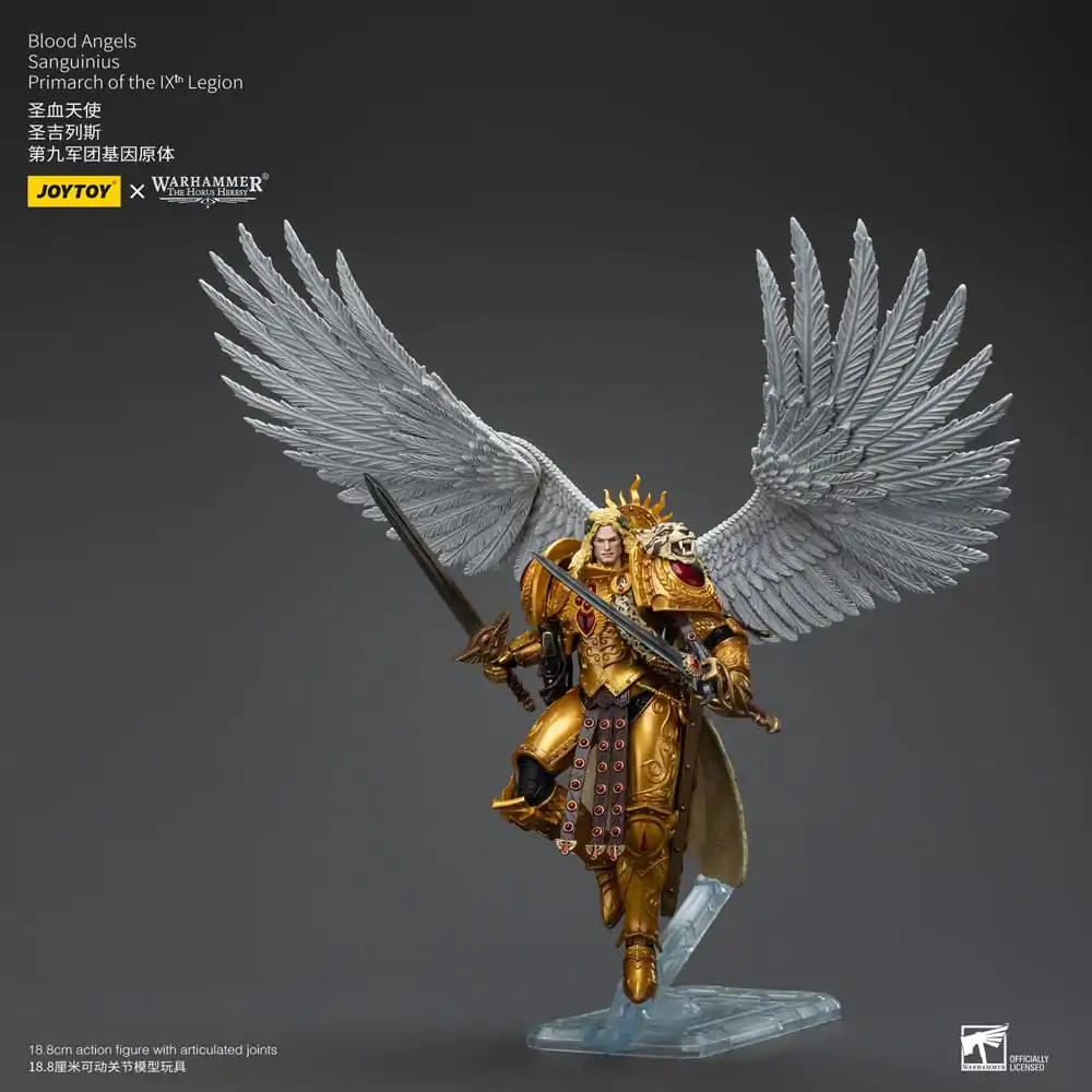 Warhammer The Horus Heresy Actionfigur 1/18 Blood Angels Sanguinius Primarch of the IXth Legion 19 cm termékfotó