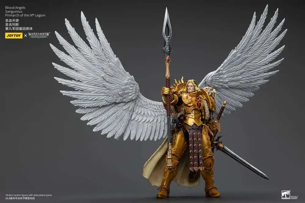 Warhammer The Horus Heresy Actionfigur 1/18 Blood Angels Sanguinius Primarch of the IXth Legion 19 cm termékfotó