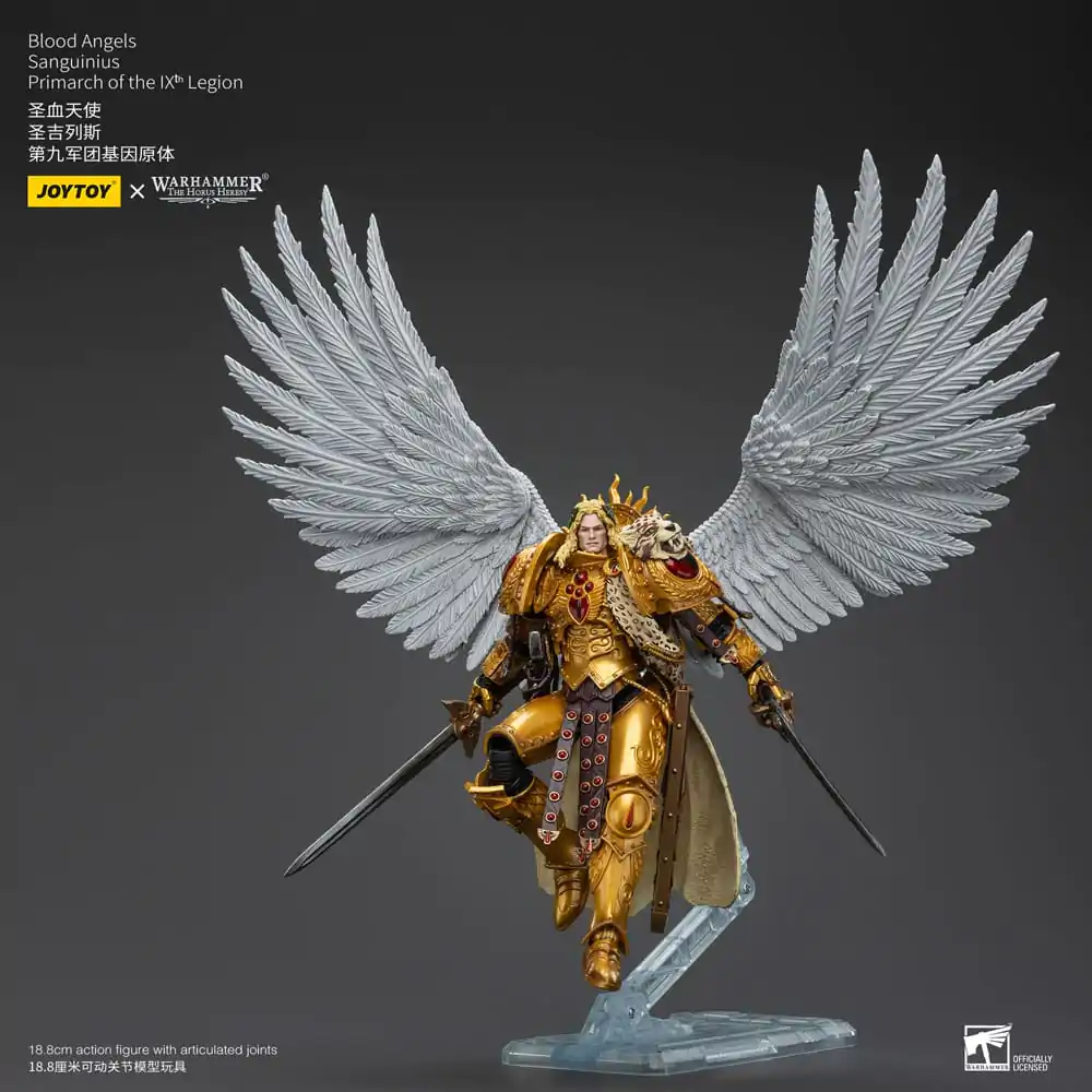 Warhammer The Horus Heresy Actionfigur 1/18 Blood Angels Sanguinius Primarch of the IXth Legion 19 cm termékfotó