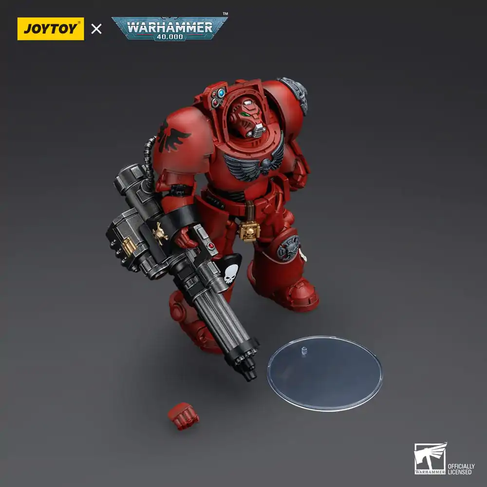 Warhammer The Horus Heresy Actionfigur 1/18 Blood Angels Terminator Squad Terminator with Assault Cannon 14 cm Produktfoto