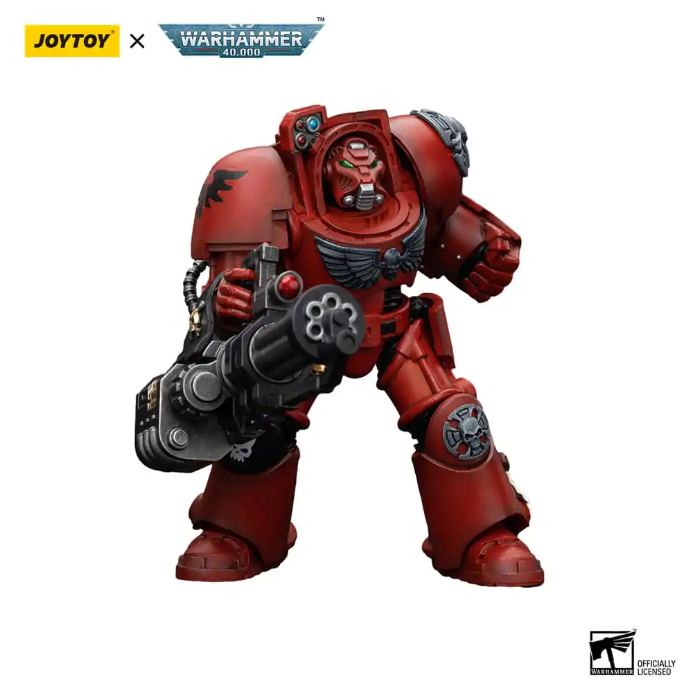 Warhammer The Horus Heresy Actionfigur 1/18 Blood Angels Terminator Squad Terminator with Assault Cannon 14 cm Produktfoto