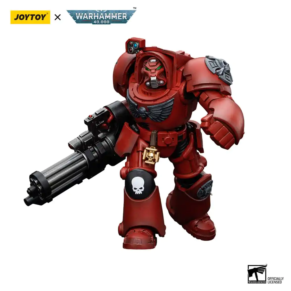 Warhammer The Horus Heresy Actionfigur 1/18 Blood Angels Terminator Squad Terminator with Assault Cannon 14 cm Produktfoto
