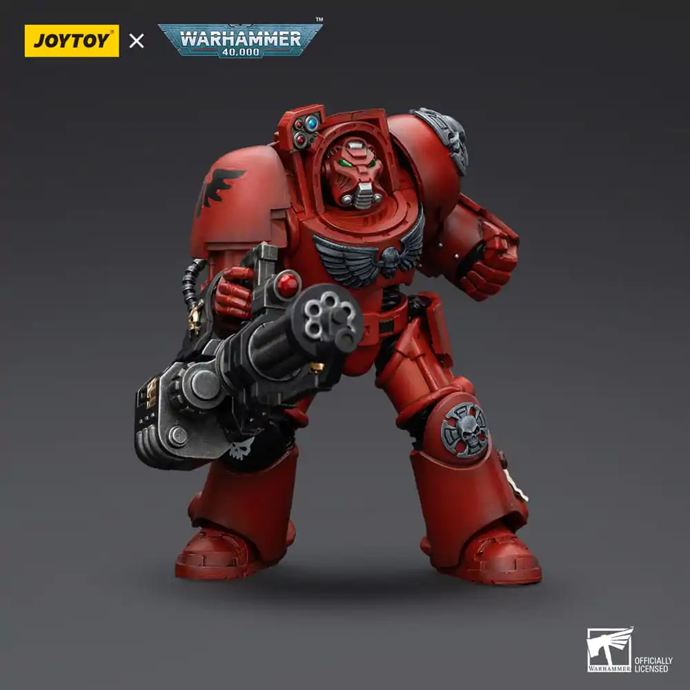 Warhammer The Horus Heresy Actionfigur 1/18 Blood Angels Terminator Squad Terminator with Assault Cannon 14 cm Produktfoto
