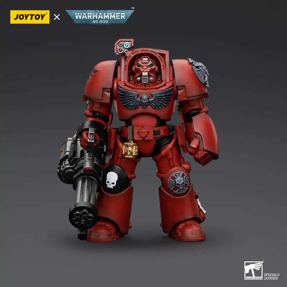Warhammer The Horus Heresy Actionfigur 1/18 Blood Angels Terminator Squad Terminator with Assault Cannon 14 cm Produktfoto