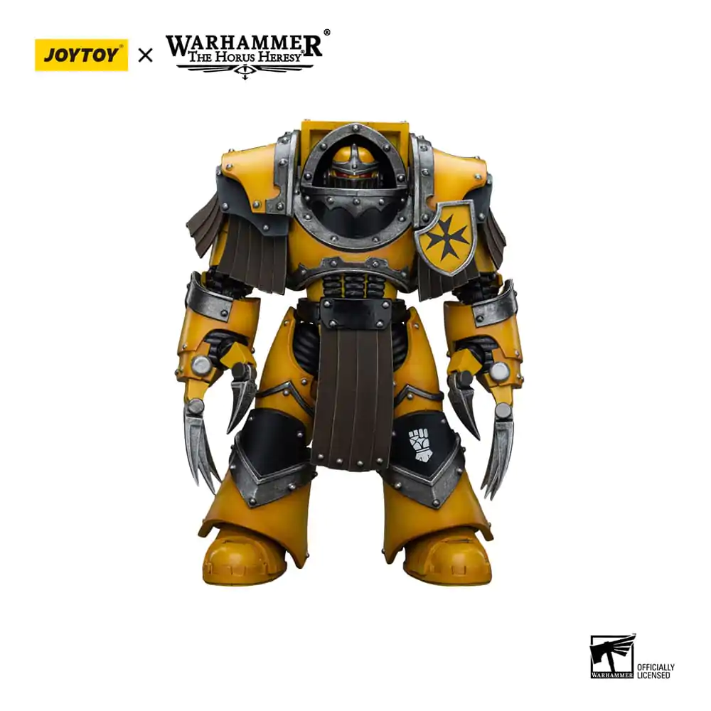 Warhammer The Horus Heresy Actionfigur 1/18 Imperial Fists Legion Cataphractii Terminator Squad Legion Cataphractii with Lightning Claws 12 cm termékfotó