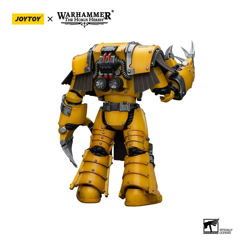 Warhammer The Horus Heresy Actionfigur 1/18 Imperial Fists Legion Cataphractii Terminator Squad Legion Cataphractii with Lightning Claws 12 cm termékfotó