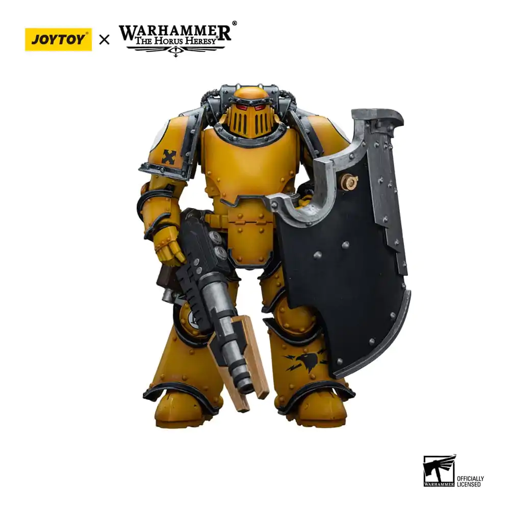 Warhammer The Horus Heresy Actionfigur 1/18 Imperial Fists Legion MkIII Breacher Squad Legion Breacher with Lascutter 12 cm Produktfoto