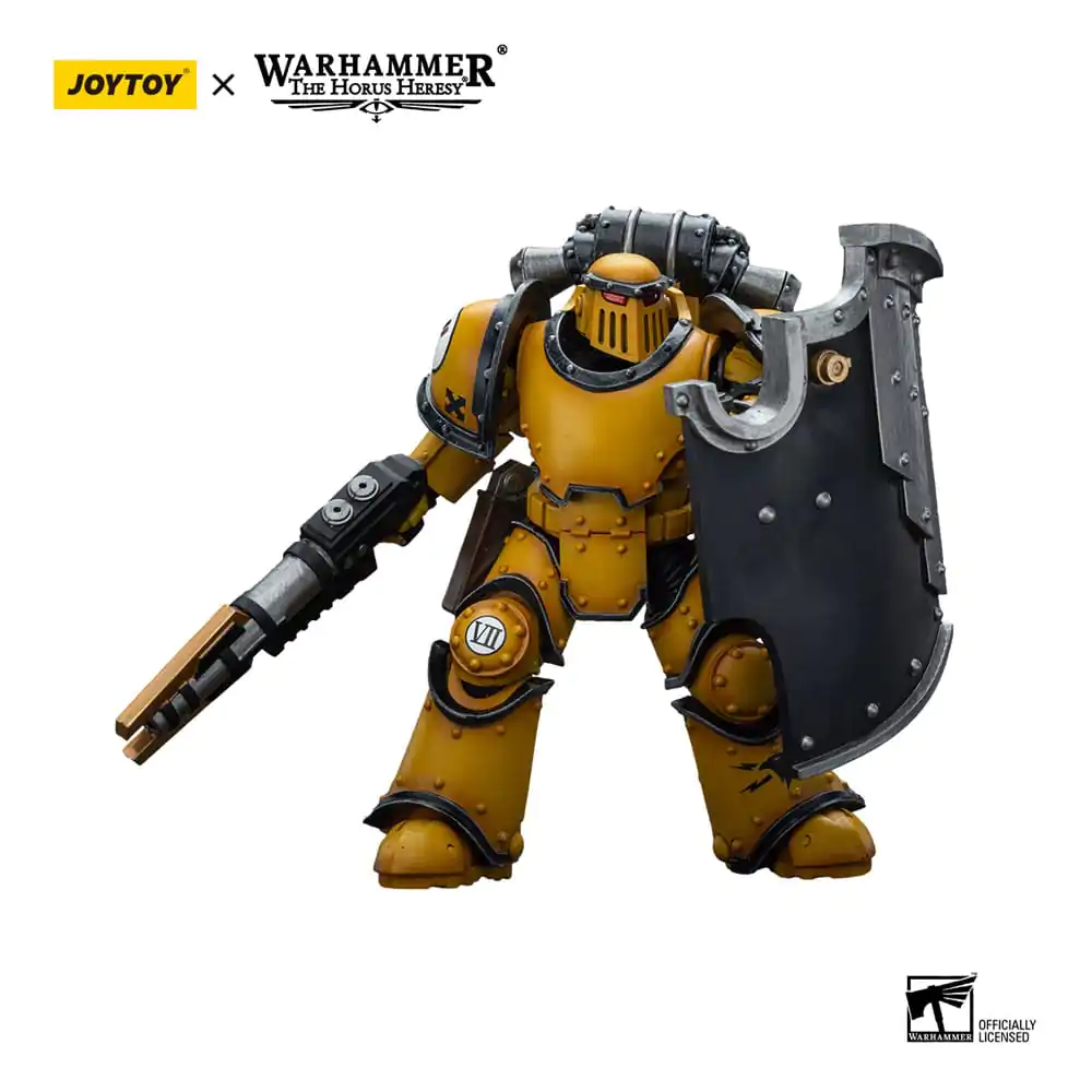 Warhammer The Horus Heresy Actionfigur 1/18 Imperial Fists Legion MkIII Breacher Squad Legion Breacher with Lascutter 12 cm Produktfoto