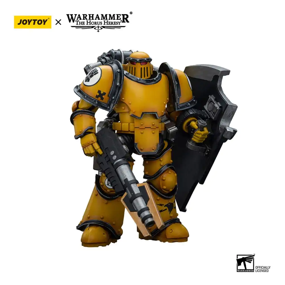 Warhammer The Horus Heresy Actionfigur 1/18 Imperial Fists Legion MkIII Breacher Squad Legion Breacher with Lascutter 12 cm Produktfoto