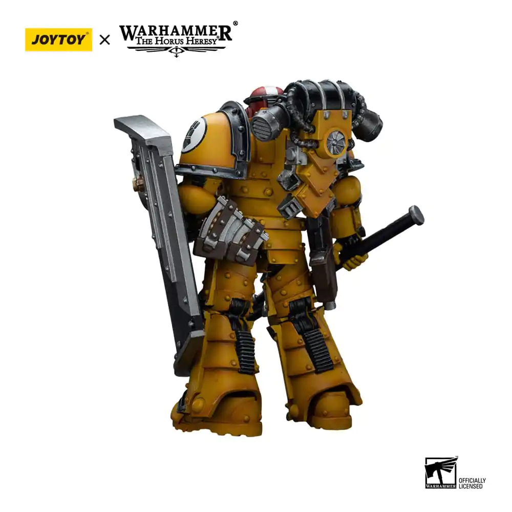 Warhammer The Horus Heresy Actionfigur 1/18 Imperial Fists Legion MkIII Breacher Squad Sergeant with Thunder Hammer 12 cm Produktfoto