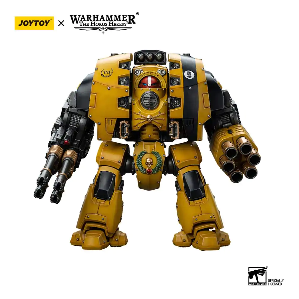 Warhammer The Horus Heresy Actionfigur 1/18 Imperial Fists Leviathan Dreadnought with Cyclonic Melta Lance and Storm Cannon 12 cm Produktfoto