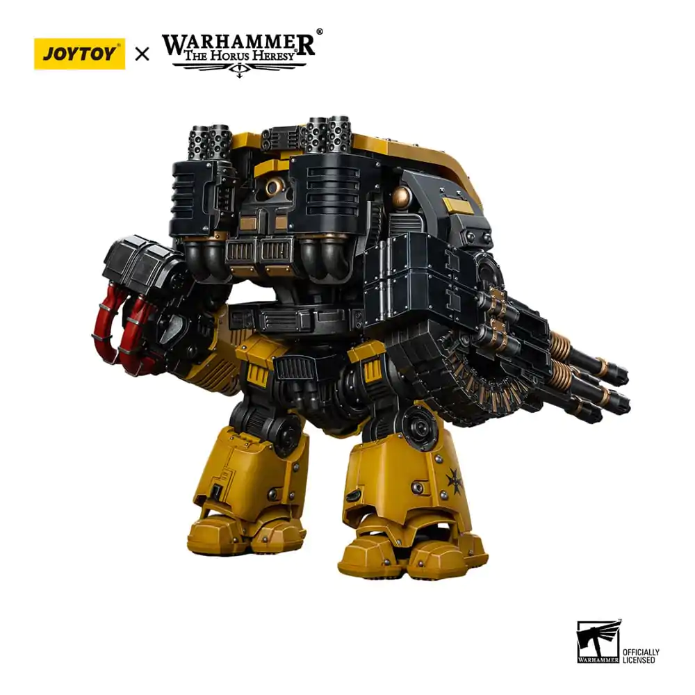 Warhammer The Horus Heresy Actionfigur 1/18 Imperial Fists Leviathan Dreadnought with Cyclonic Melta Lance and Storm Cannon 12 cm Produktfoto