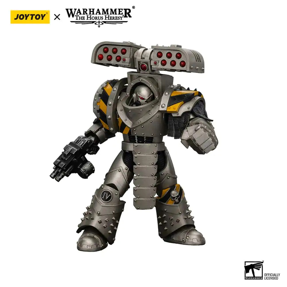 Warhammer The Horus Heresy Action Figure 1/18 Iron Warriors Tyrant Siege Terminator mit Raketenwerfer 14 cm Produktfoto