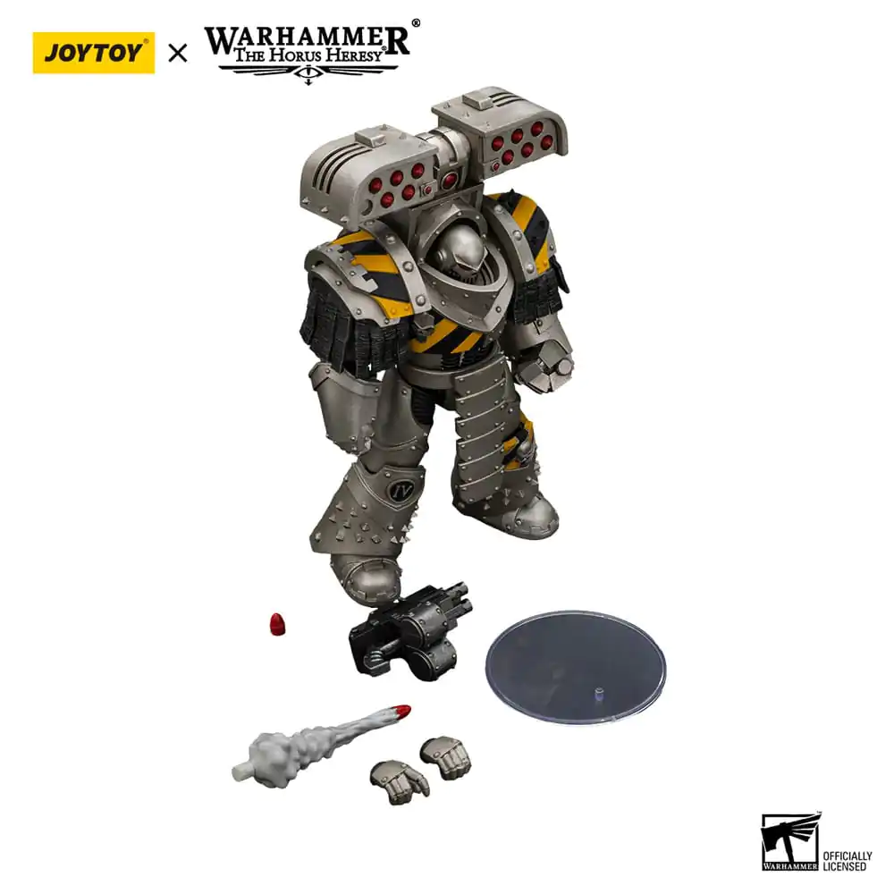 Warhammer The Horus Heresy Action Figure 1/18 Iron Warriors Tyrant Siege Terminator mit Raketenwerfer 14 cm Produktfoto