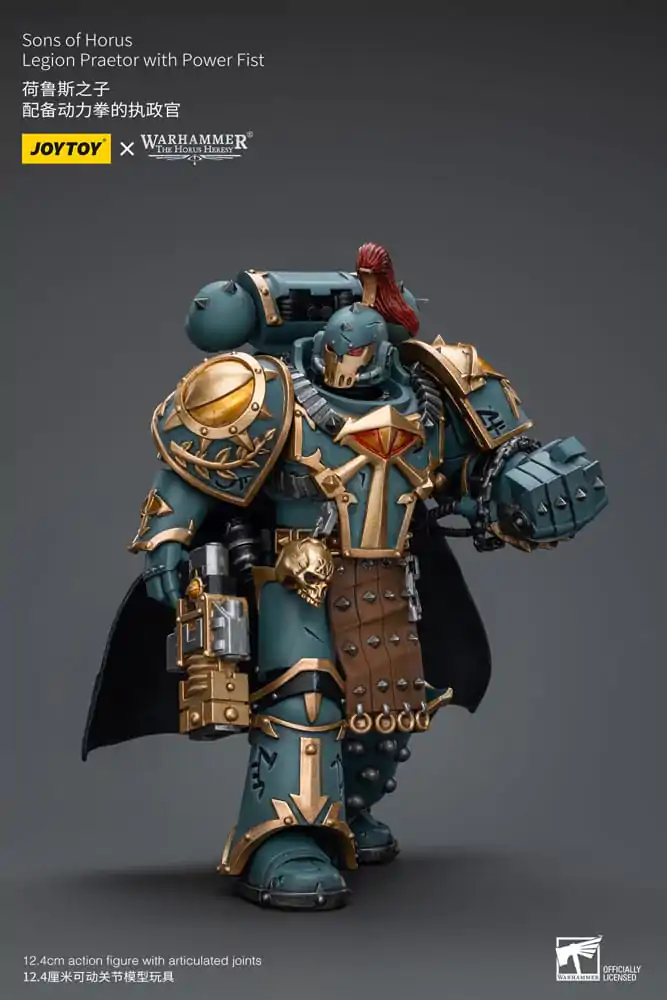 Warhammer The Horus Heresy Actionfigur 1/18 Legion Praetor With Power Fist 12 cm termékfotó