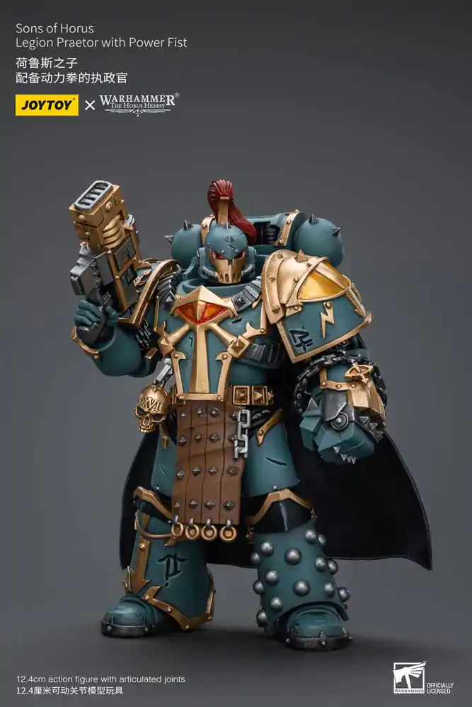 Warhammer The Horus Heresy Actionfigur 1/18 Legion Praetor With Power Fist 12 cm termékfotó