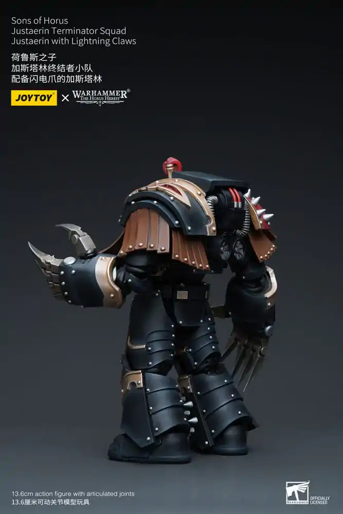 Warhammer The Horus Heresy Actionfigur 1/18 Sons of Horus Justaerin Terminator Squad Justaerin with Lightning Claws 12 cm termékfotó