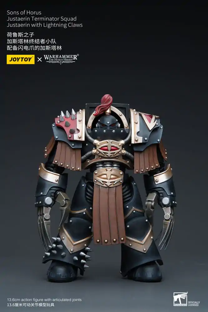 Warhammer The Horus Heresy Actionfigur 1/18 Sons of Horus Justaerin Terminator Squad Justaerin with Lightning Claws 12 cm termékfotó