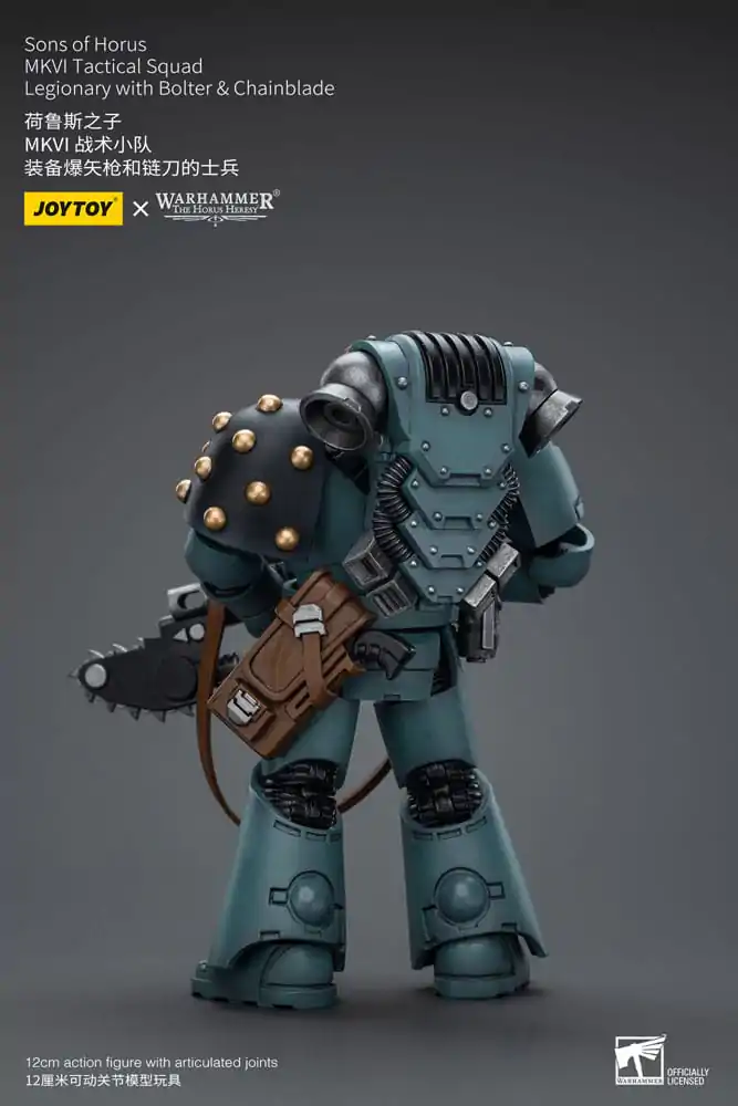 Warhammer The Horus Heresy Actionfigur 1/18 Sons of Horus MKVI Tactical Squad Legionary with Bolter &amp; Chainblade 12 cm Produktfoto