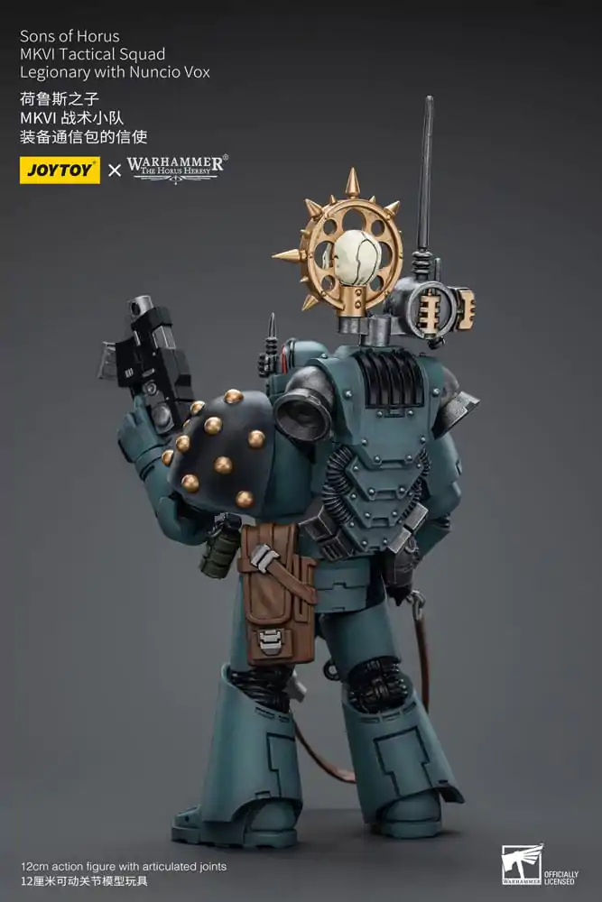 Warhammer The Horus Heresy Actionfigur 1/18 Sons of Horus MKVITactical Squad Legionary with Nuncio Vox 12 cm Produktfoto