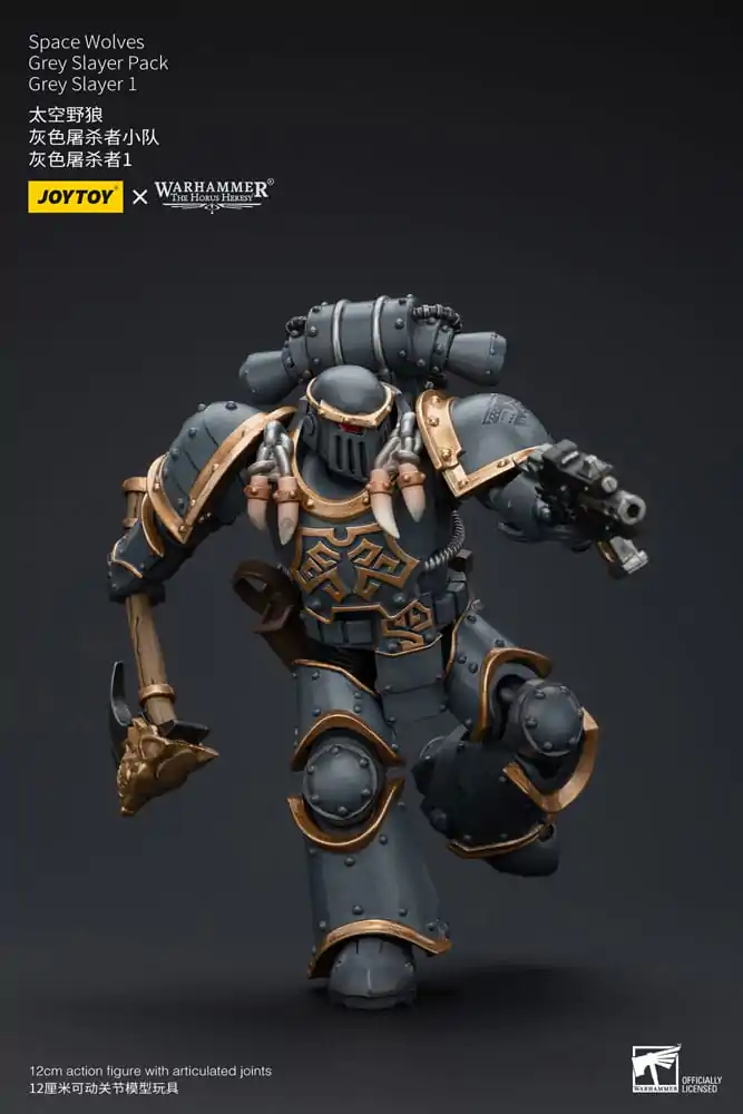 Warhammer The Horus Heresy Actionfigur 1/18 Space Wolves Grey Slayer Pack Grey Slayer 1 12 cm termékfotó