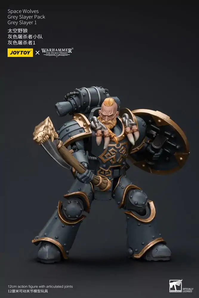 Warhammer The Horus Heresy Actionfigur 1/18 Space Wolves Grey Slayer Pack Grey Slayer 1 12 cm termékfotó