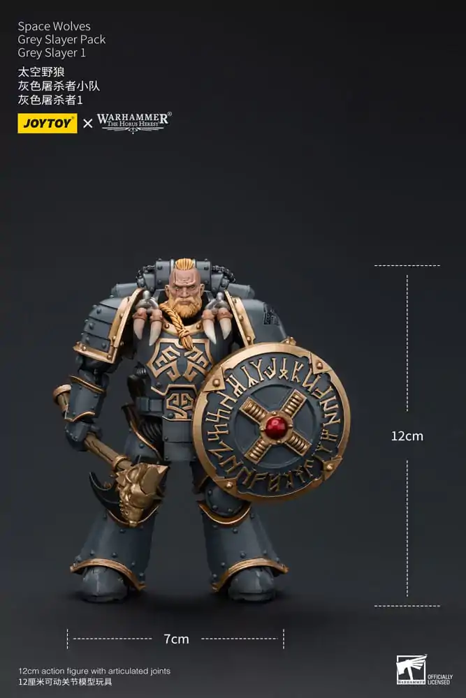 Warhammer The Horus Heresy Actionfigur 1/18 Space Wolves Grey Slayer Pack Grey Slayer 1 12 cm termékfotó