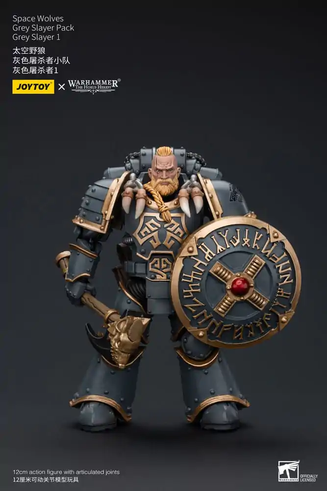 Warhammer The Horus Heresy Actionfigur 1/18 Space Wolves Grey Slayer Pack Grey Slayer 1 12 cm termékfotó