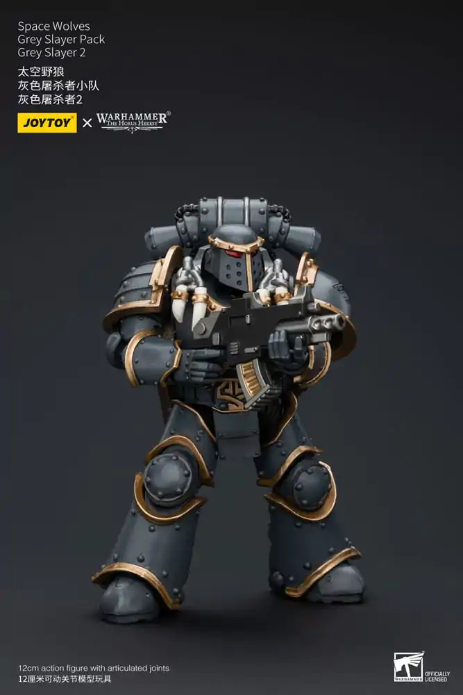 Warhammer The Horus Heresy Actionfigur 1/18 Space Wolves Grey Slayer Pack Grey Slayer 2 12 cm Produktfoto