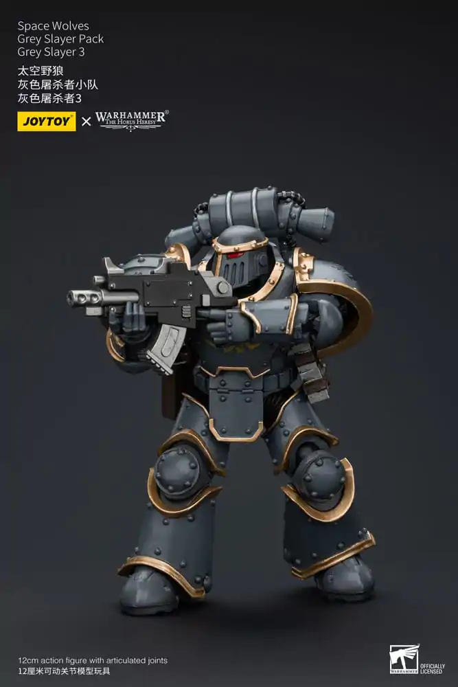 Warhammer The Horus Heresy Actionfigur 1/18 Space Wolves Grey Slayer Pack Grey Slayer 3 12 cm termékfotó