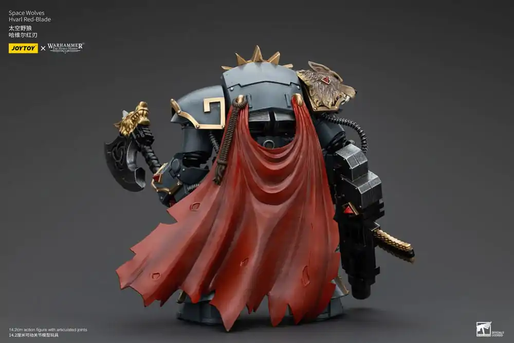 Warhammer The Horus Heresy Actionfigur 1/18 Space Wolves Hvarl Red-Blade 14 cm termékfotó