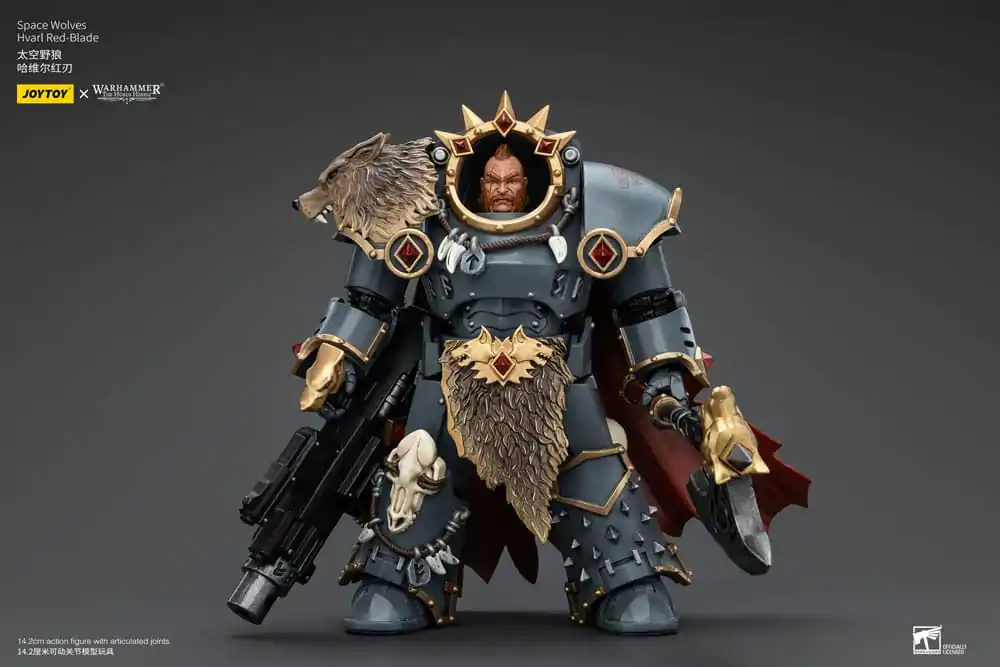 Warhammer The Horus Heresy Actionfigur 1/18 Space Wolves Hvarl Red-Blade 14 cm termékfotó