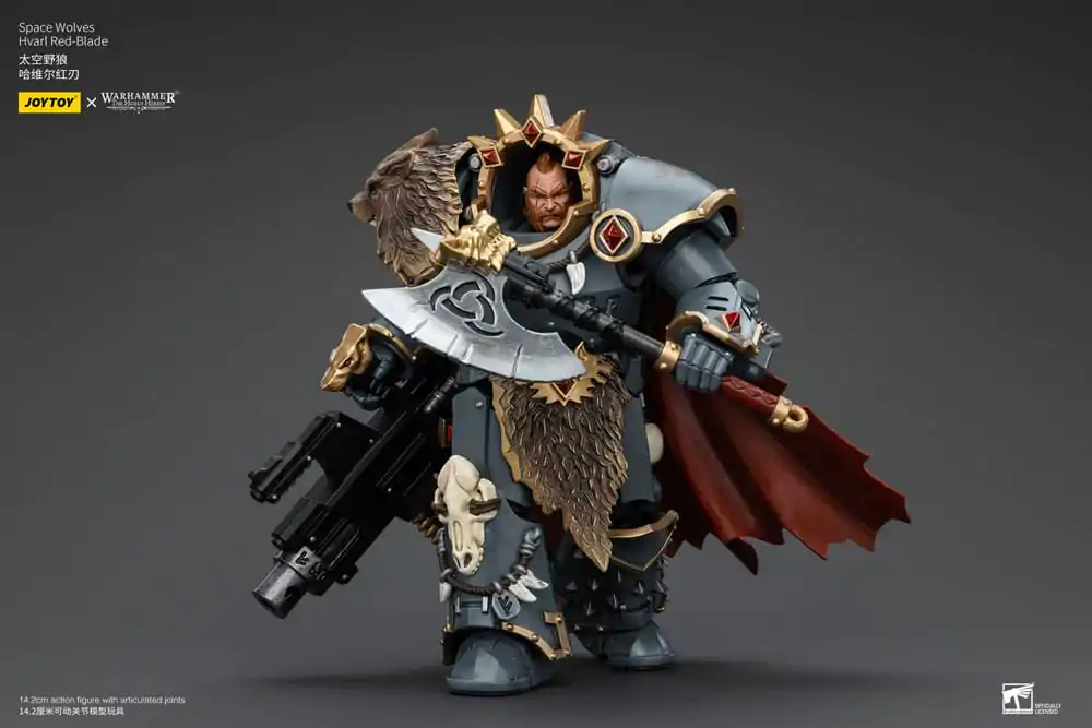 Warhammer The Horus Heresy Actionfigur 1/18 Space Wolves Hvarl Red-Blade 14 cm termékfotó