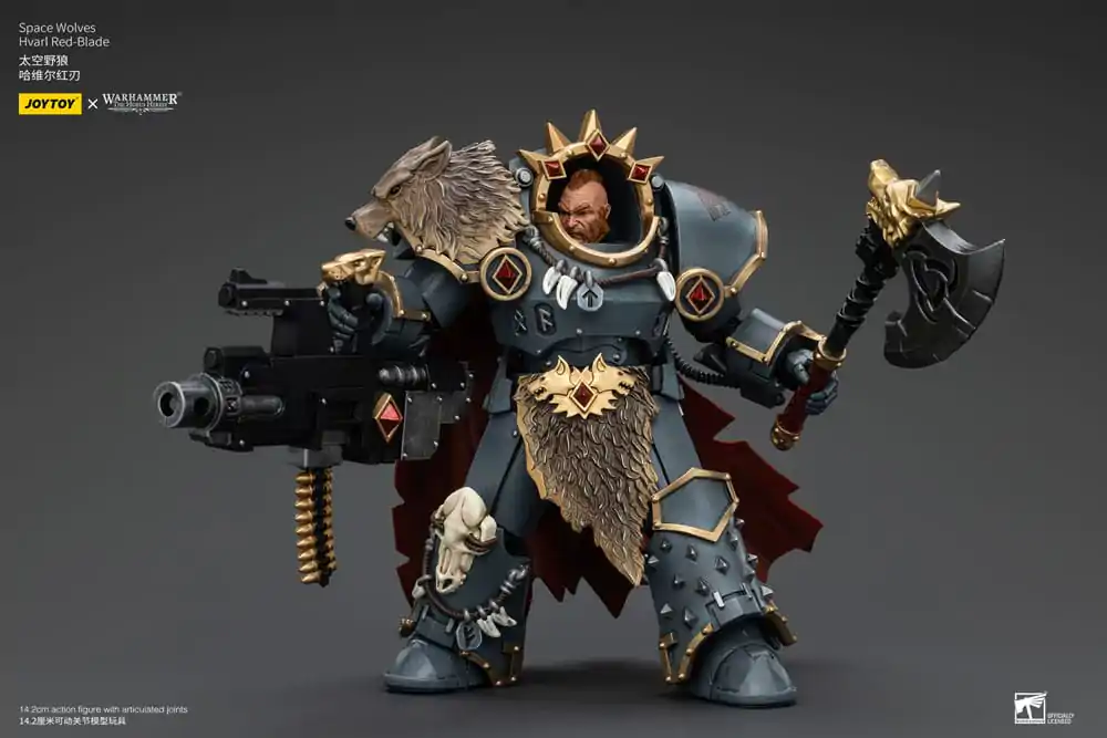 Warhammer The Horus Heresy Actionfigur 1/18 Space Wolves Hvarl Red-Blade 14 cm termékfotó