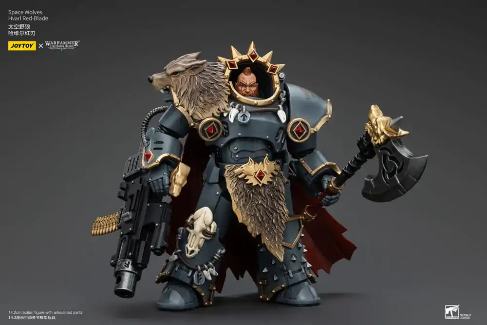 Warhammer The Horus Heresy Actionfigur 1/18 Space Wolves Hvarl Red-Blade 14 cm termékfotó