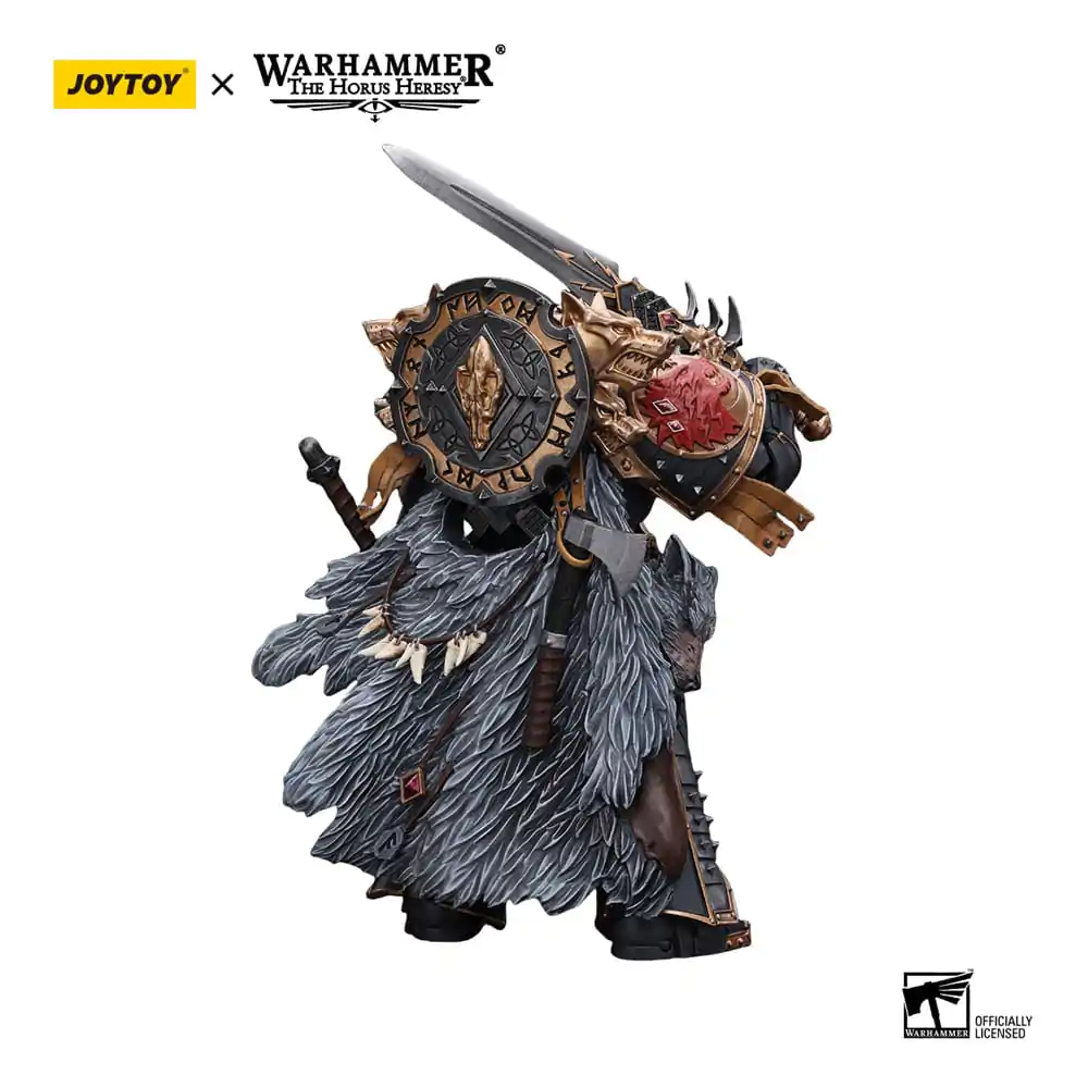 Warhammer The Horus Heresy Actionfigur 1/18 Space Wolves Leman Russ Primarch of the VIth Legion 12 cm termékfotó